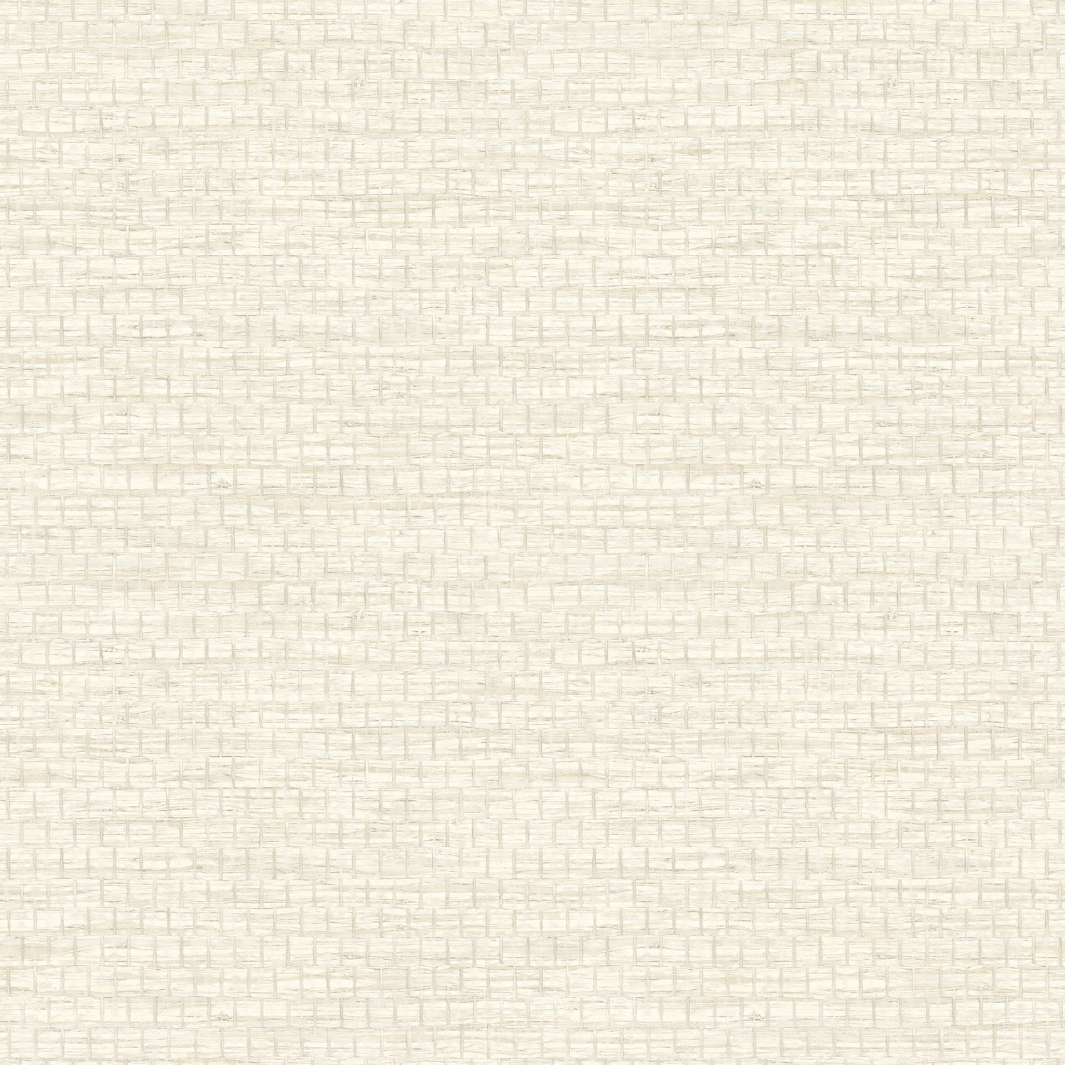 Plaited Grass Cream Wallpaper with Faux Grasscloth Basketweave - Chesapeake 4142-72650