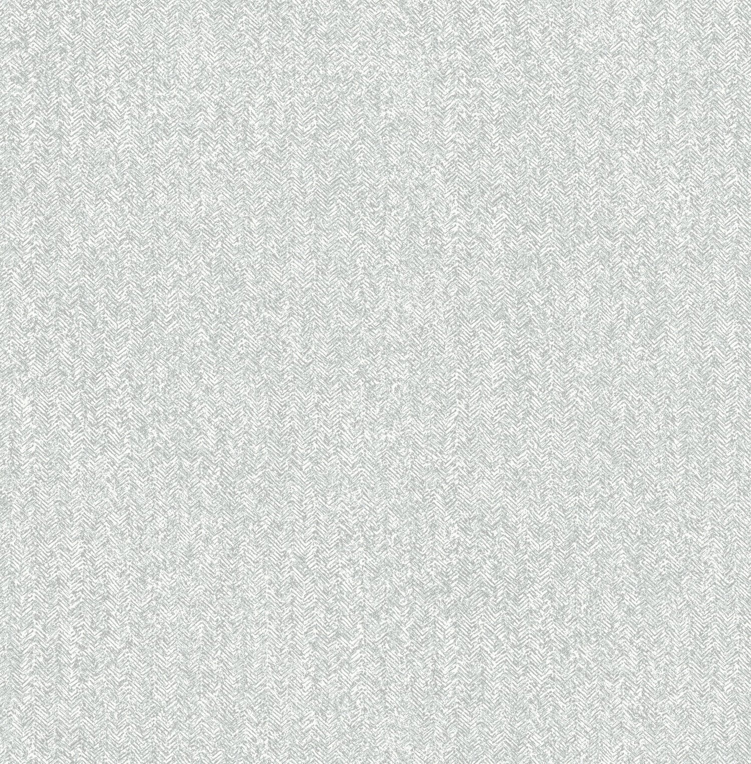 Ashbee Light Grey Faux Fabric Wallpaper with Chevron & Houndstooth Tweed Motif - Brewster 4143-26160