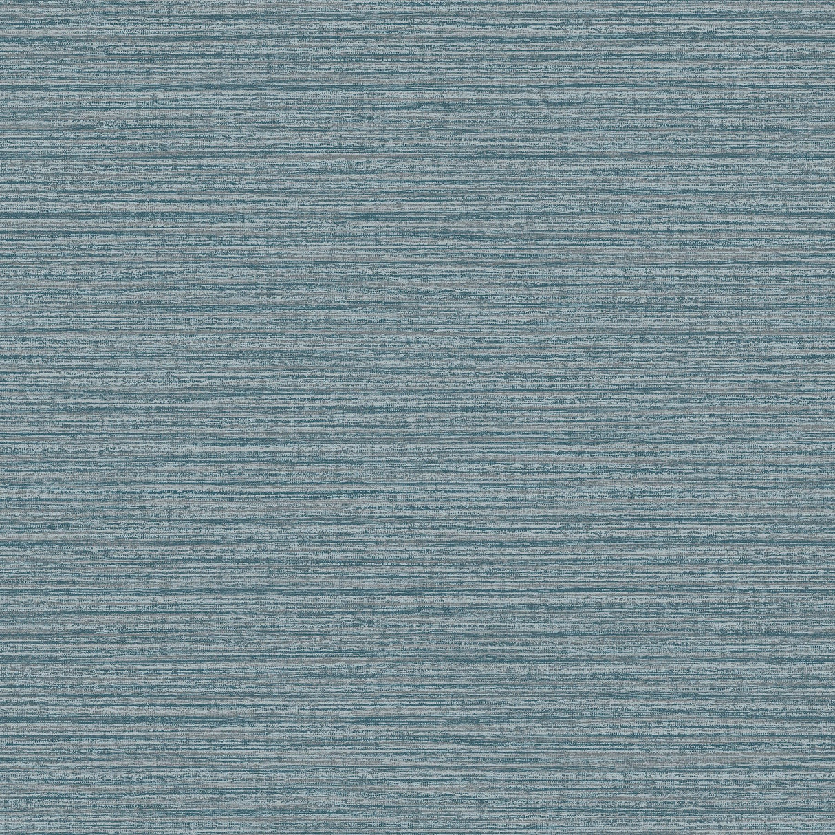 Hazen Blue Shimmer Stripe Wallpaper with Faux Grasscloth Graphic Pattern - Advantage 4144-9134