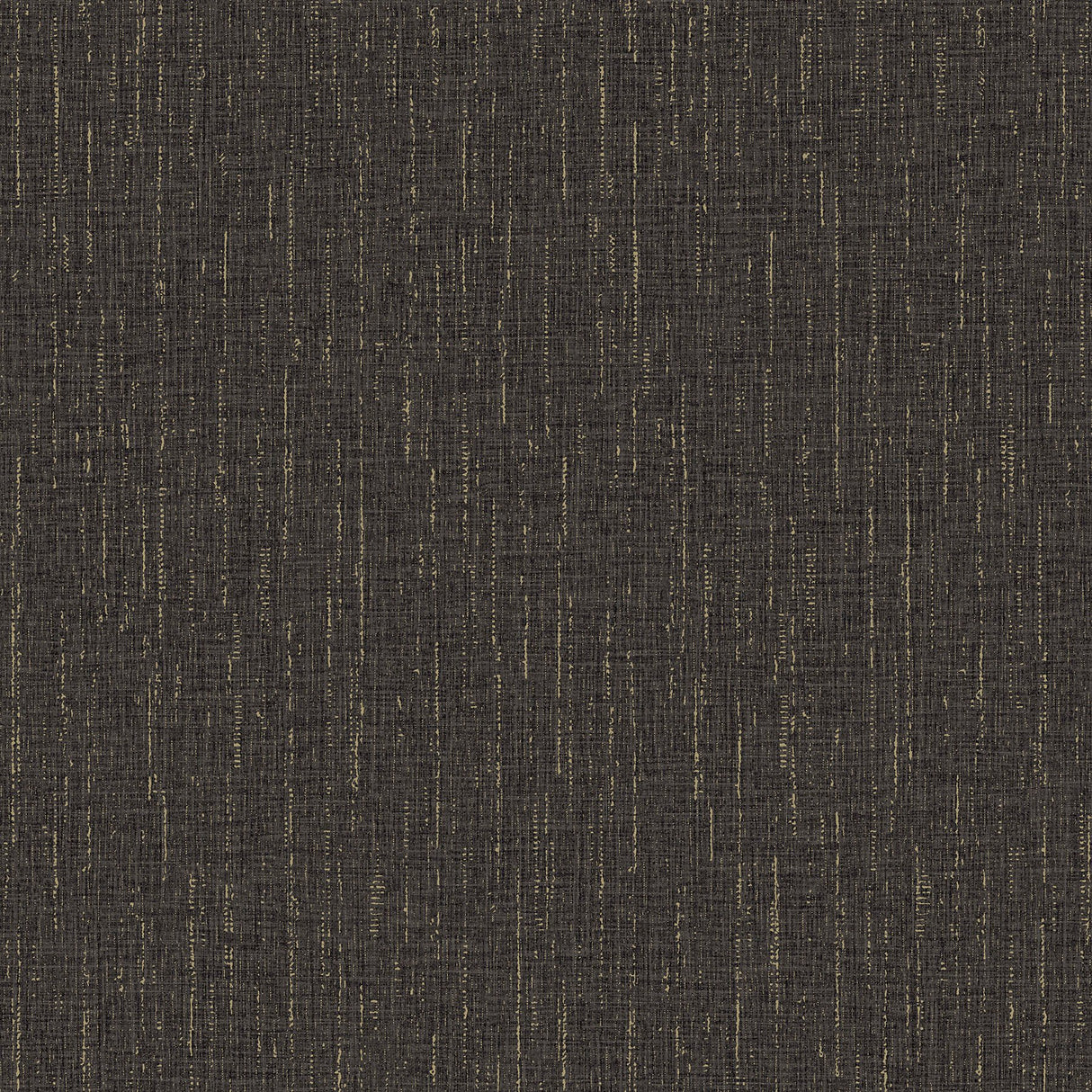 Sanburn Brown Metallic Linen Wallpaper with Metallic Raised Ink Fabric Texture - Advantage 4144-9147
