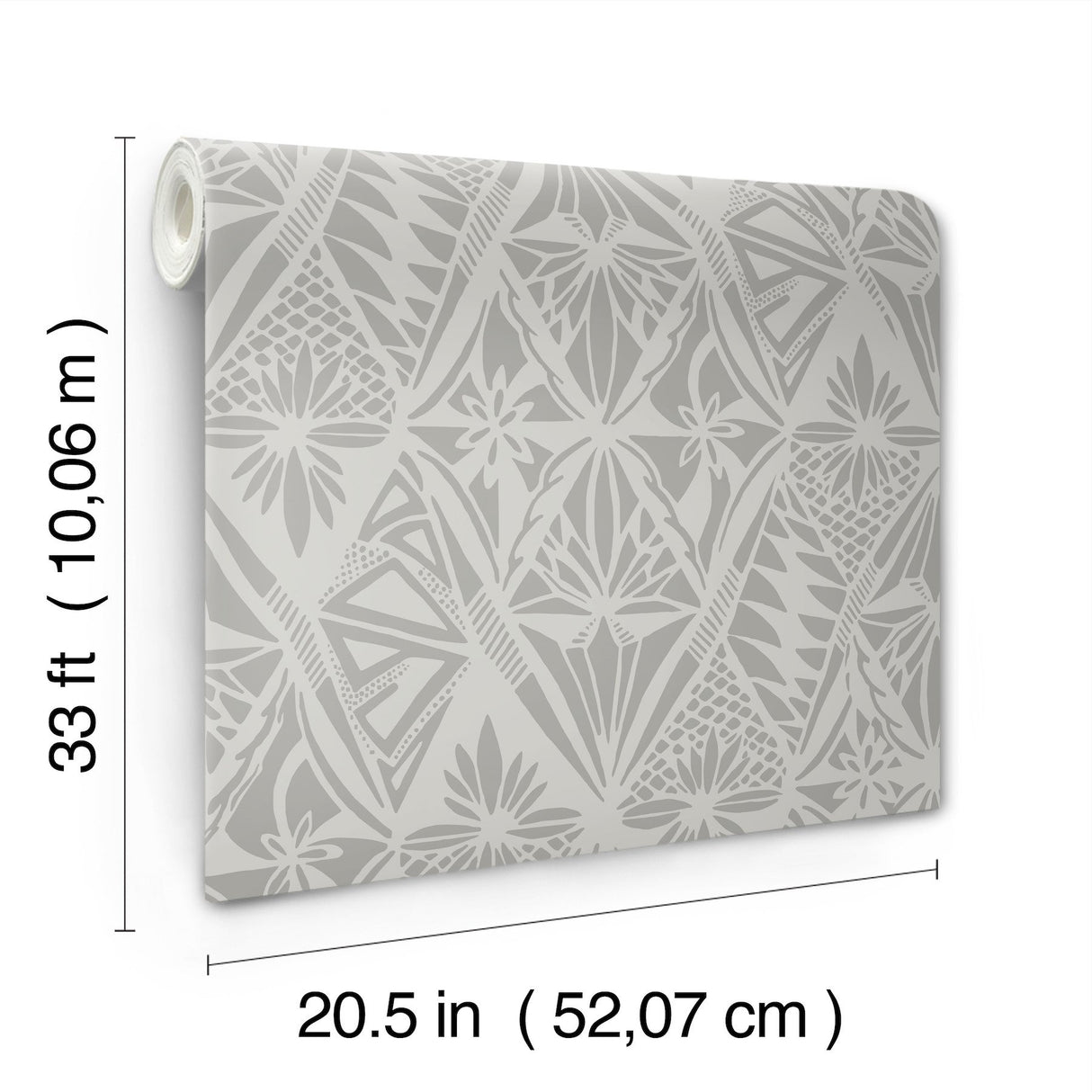 Urbane Grey Diamonds Wallpaper with Geometric Bohemian Motif - A-Street Prints 4146-27210
