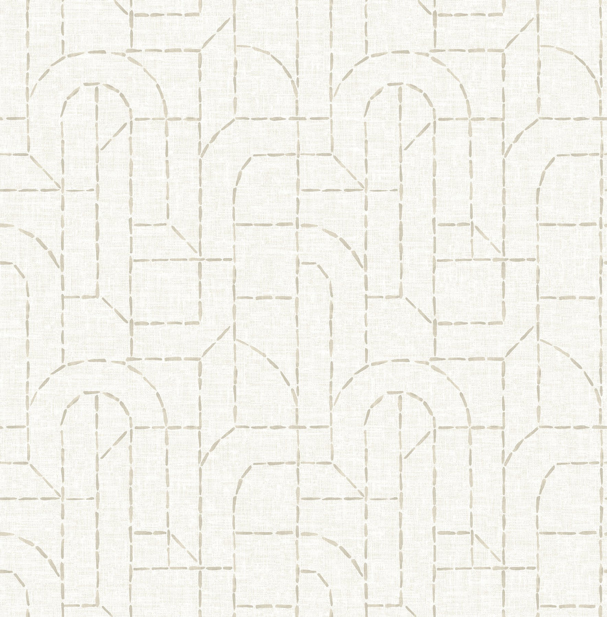 Integrity Dove Arched Outlines Wallpaper with Raised Ink Modern Geometric Pattern - A-Street Prints 4146-27221