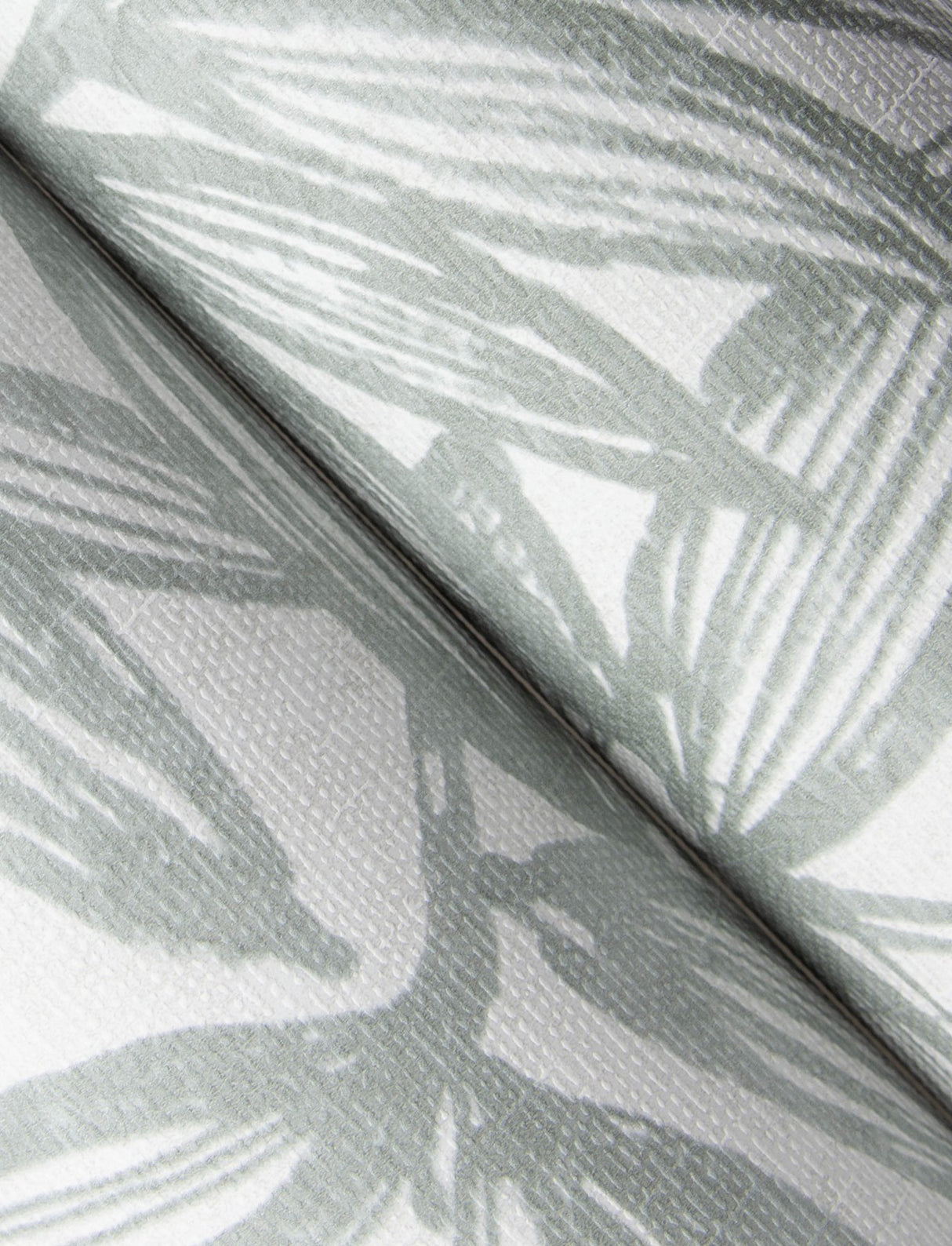 Rhythmic Grey Leaf Wallpaper with Botanical Leaves Motif, Farmhouse Style - A-Street Prints 4146-27234