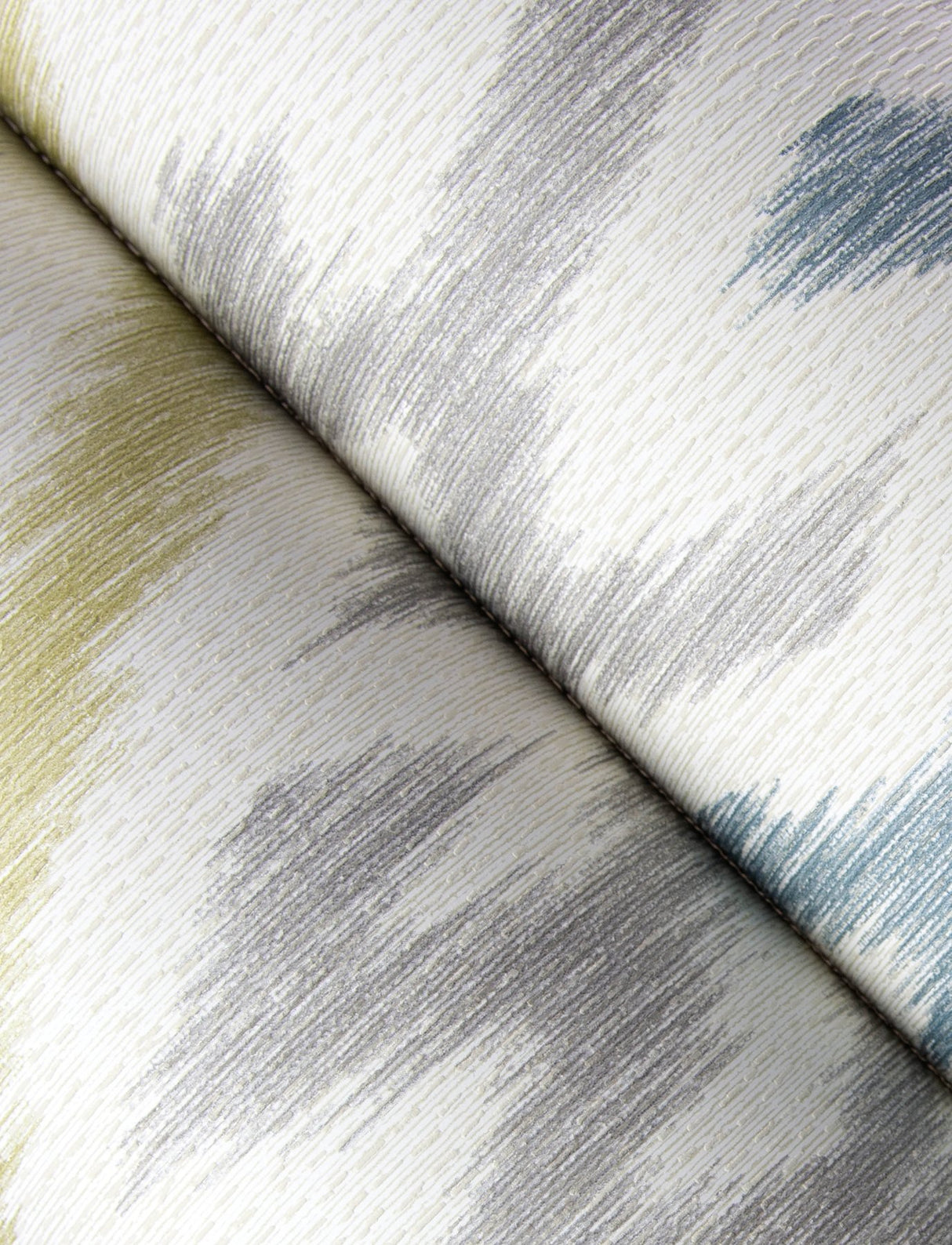 Solola Chartreuse Ikat Wallpaper with Bohemian Global Pattern - A-Street Prints 4146-27235