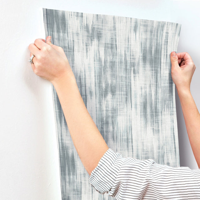 Marvel Slate Ripple Wallpaper with Modern Fabric Textures Graphic Pattern - A-Street Prints 4146-27240