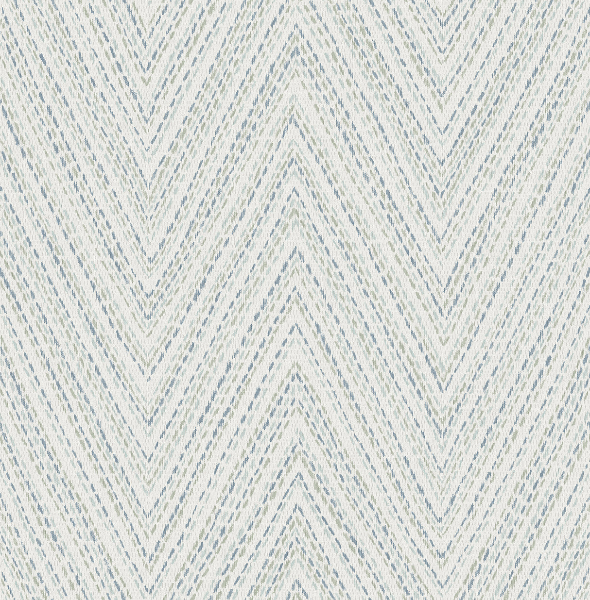 Lainey Blue Stitched Chevron Wallpaper by A-Street Prints roll and pattern