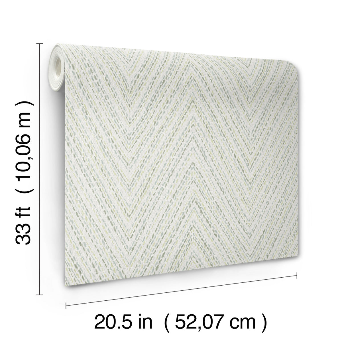 Lainey Green by A-Street Prints Stitched Chevron Wallpaper – A-Street Prints 4147-27370
