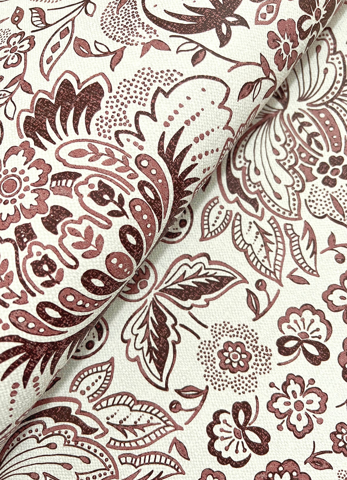 Blanche Plum by A-Street Prints Floral Damask Wallpaper – A-Street Prints 4147-27373