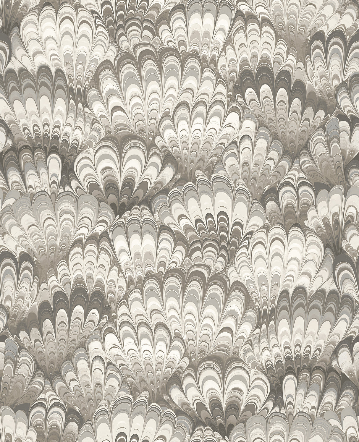 Octavia Neutral Marbled Ink Wallpaper by A-Street Prints