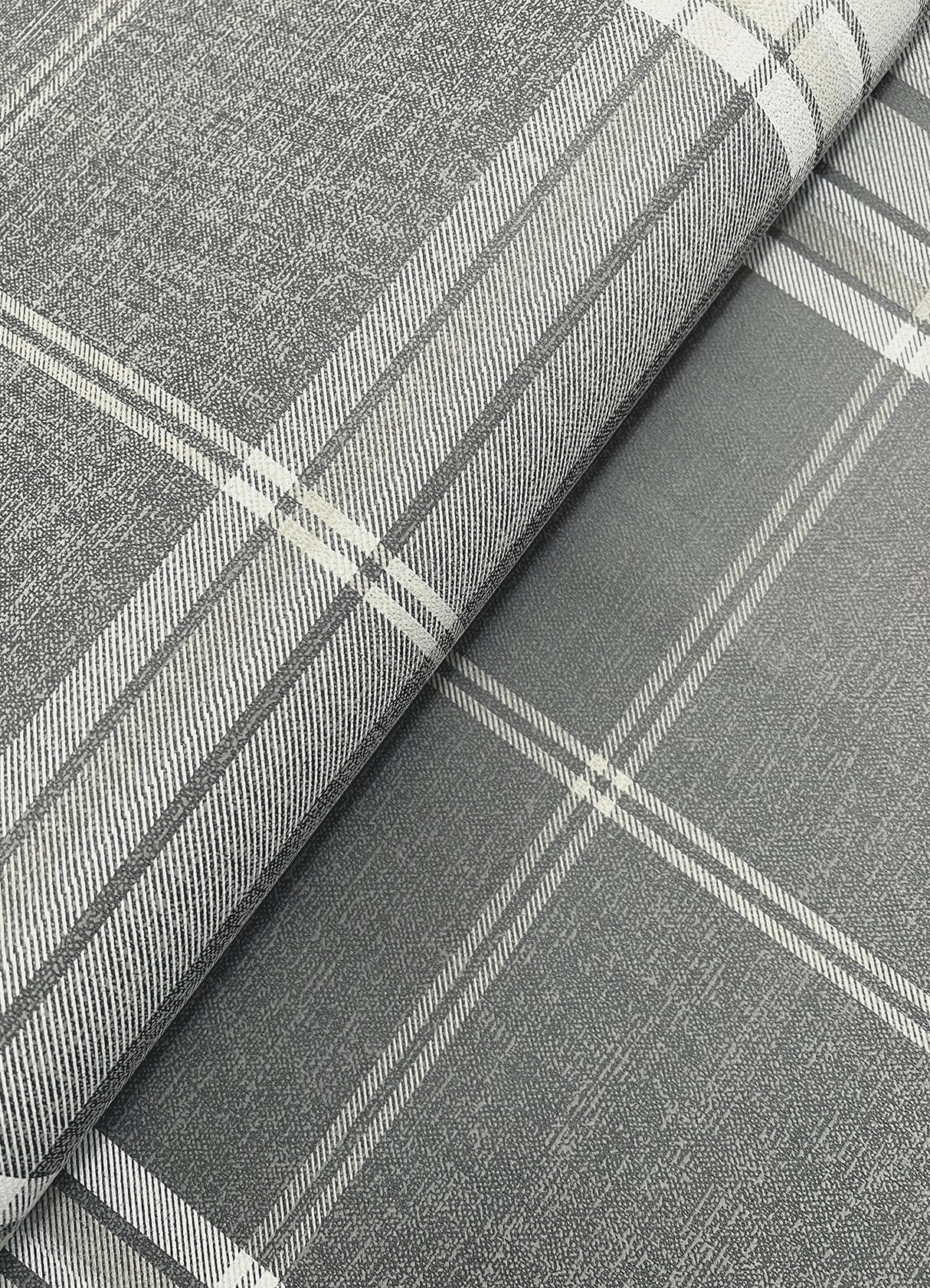 Westley Grey by A-Street Prints Plaid Wallpaper – A-Street Prints 4147-27384