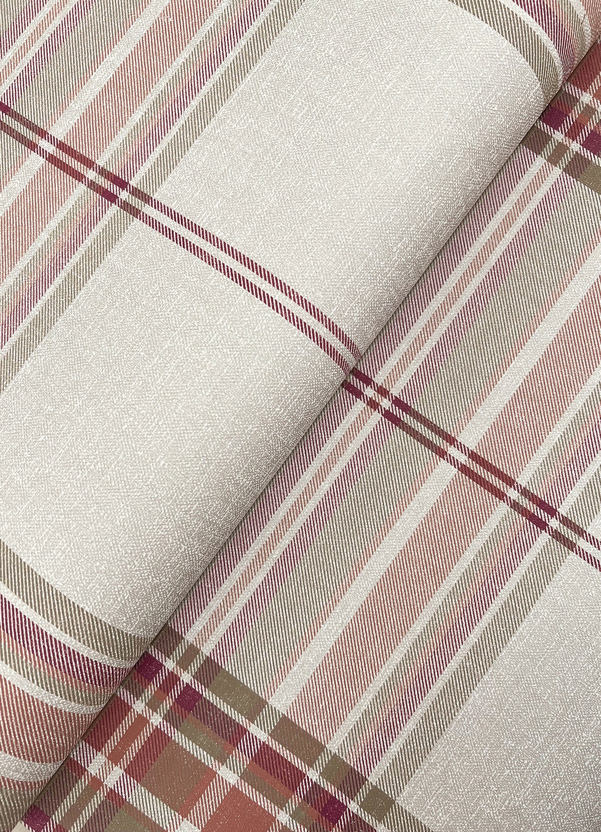 Westley Magenta by A-Street Prints Plaid Wallpaper – A-Street Prints 4147-27385