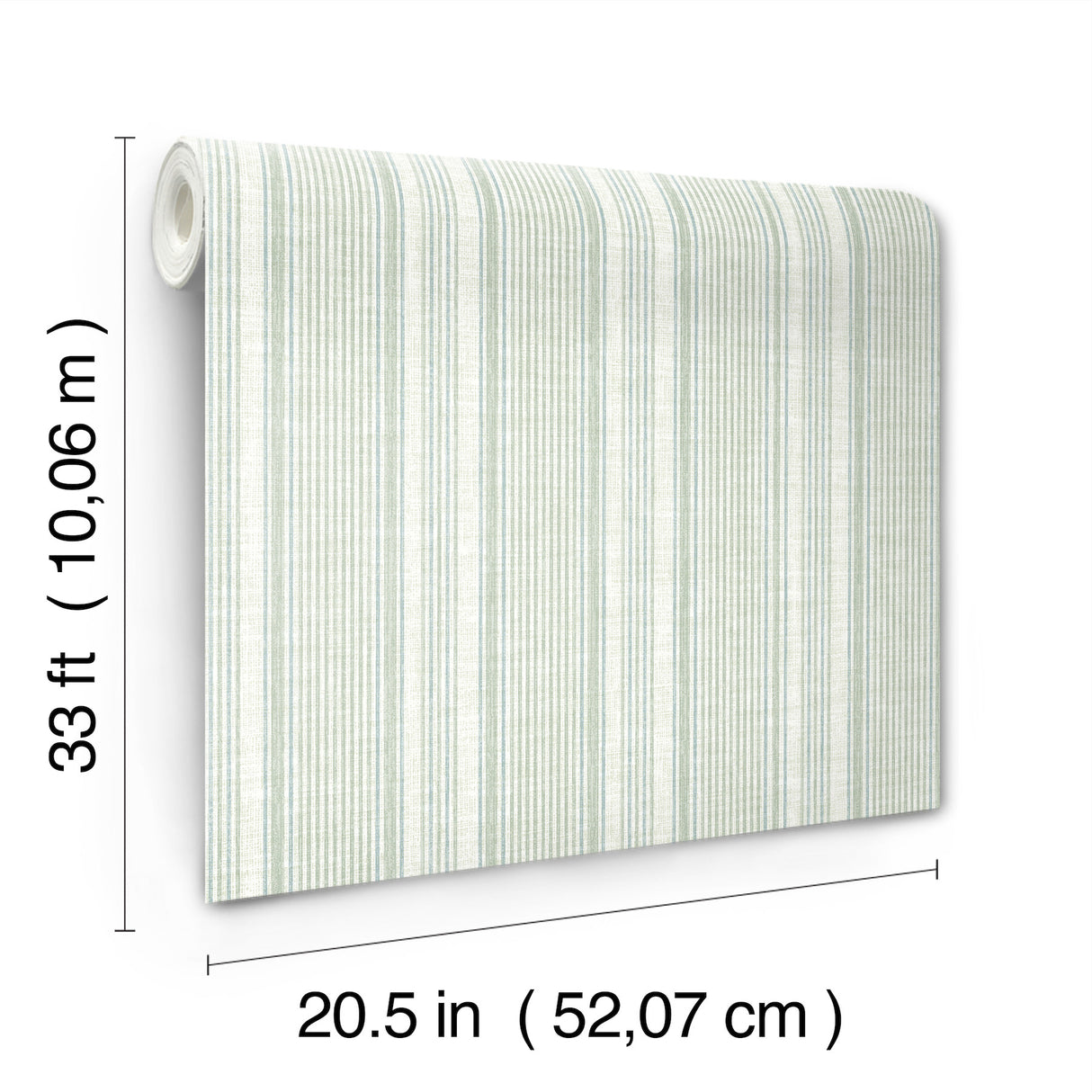 Ayanna Light Green by A-Street Prints Striped Wallpaper- A-Street Prints 4147-27395