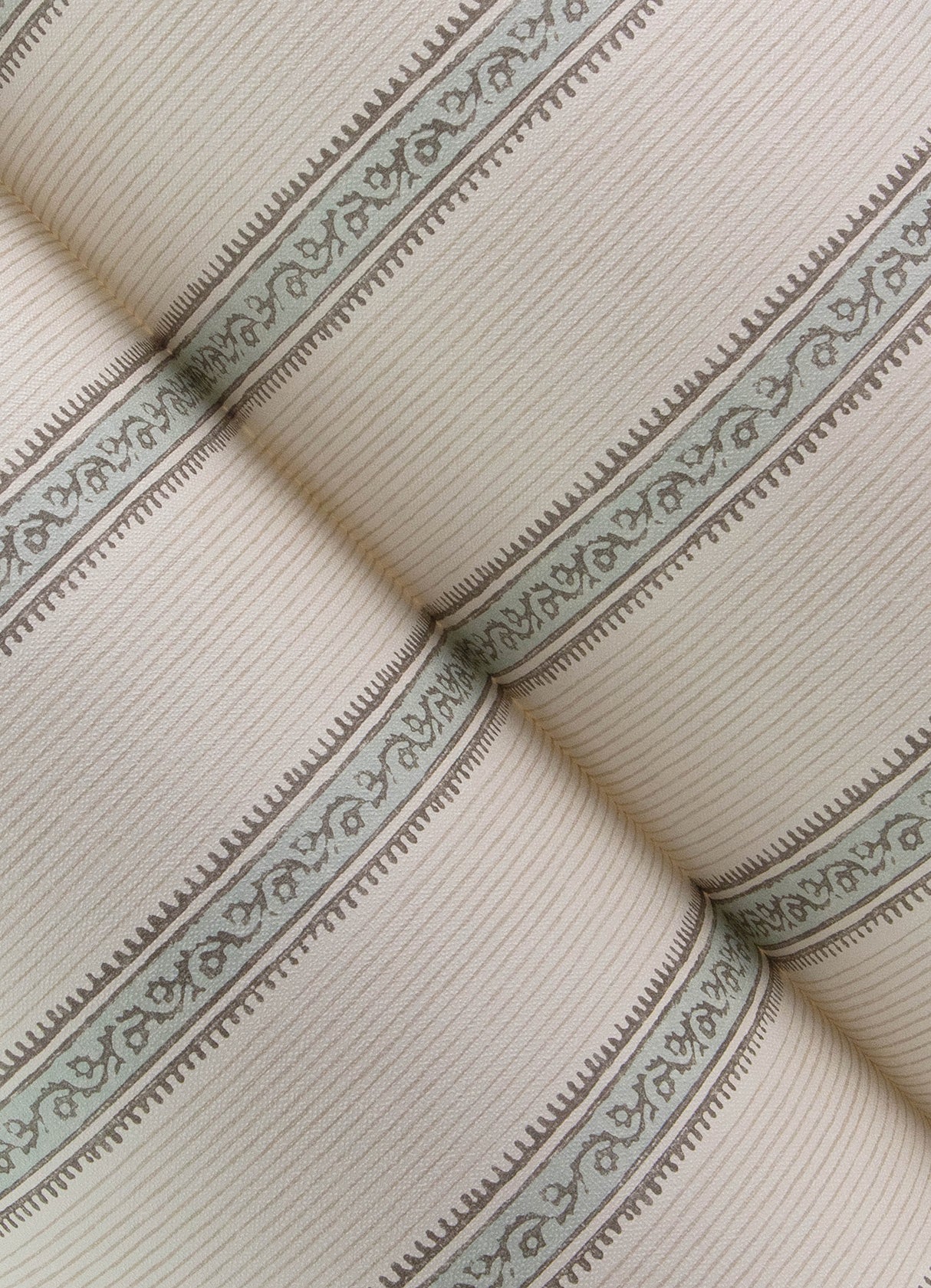 Mandevilla Aqua Vine Stripe by Chesapeake Wallpaper- Brewster Home Fashions 4148-27427