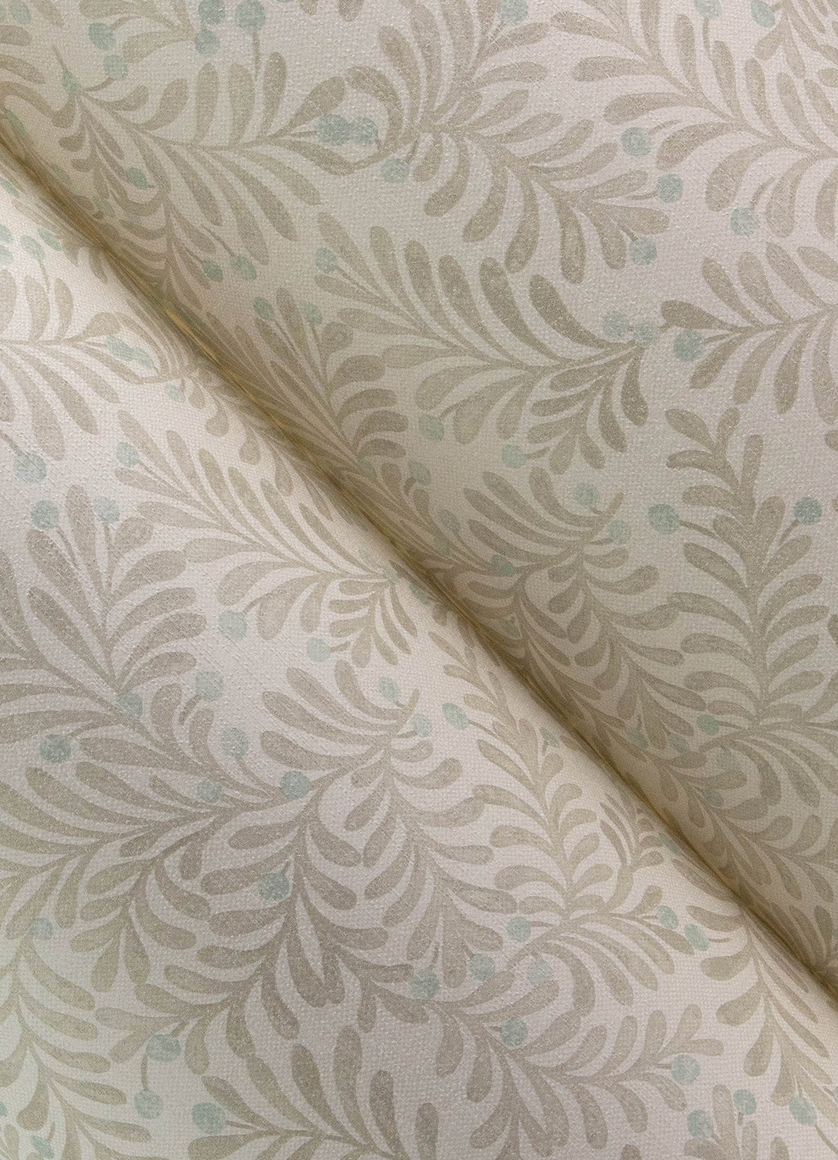 Chrysantha Light Grey by Chesapeake Berry Branches Wallpaper- Brewster Home Fashions 4148-27445