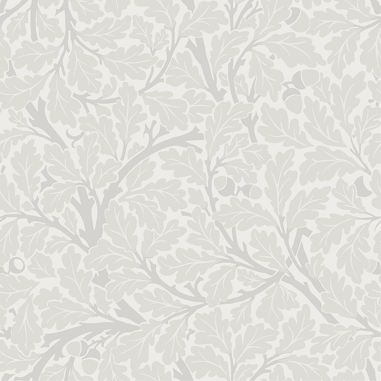 Oak Tree Dove Leaf Wallpaper in Grey Botanical Leaves - A-Street Prints 4153-82026