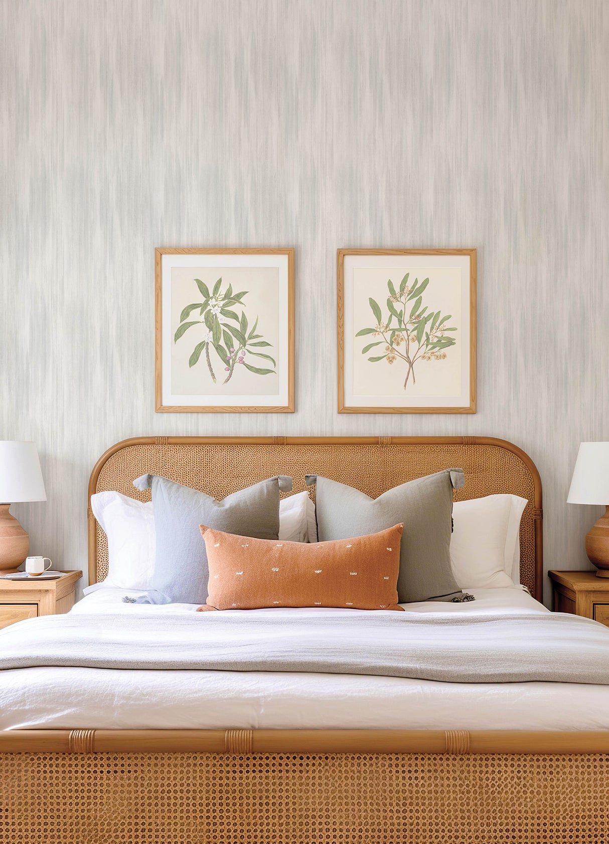 Elysian Stone by Scott Living Ikat Wallpaper – A-Street Prints 4155-27351