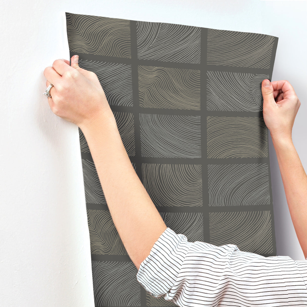 Bronson Slate by Scott Living Topography Wallpaper- A-Street Prints 4155-72801