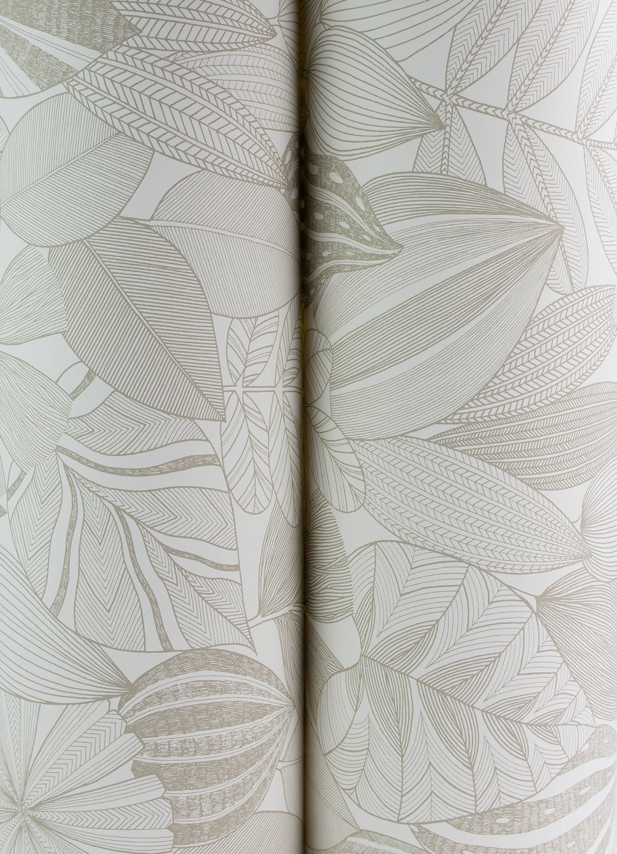 Mathias Taupe by Scott Living Botanical Wallpaper- A-Street Prints 4155-72808