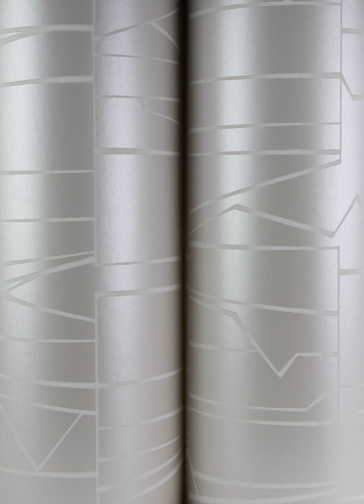 Huntington Silver by Scott Living Geometric Stripe Wallpaper- A-Street Prints 4155-72819