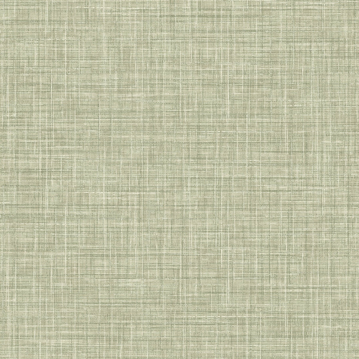 Tuckernuck Green Faux Linen Wallpaper with Fabric Texture - Advantage 4157-25792