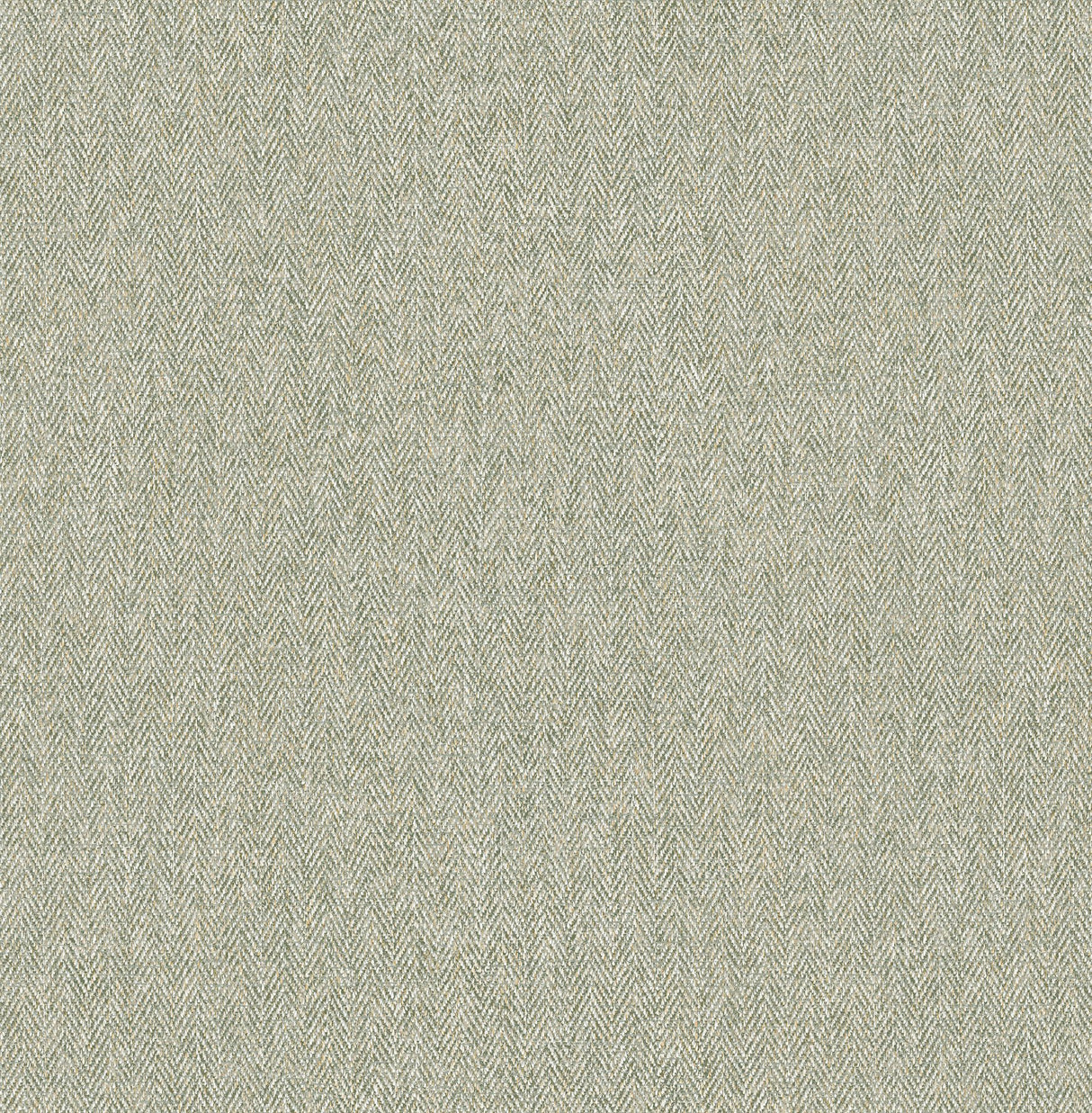 Herringbone Green Tweed Wallpaper with Textured Non Woven Fabric Look - Advantage 4164-M1823