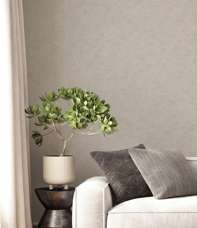 Heritage Dark Grey Plain Textured Wallpaper - Advantage 4164-M1839