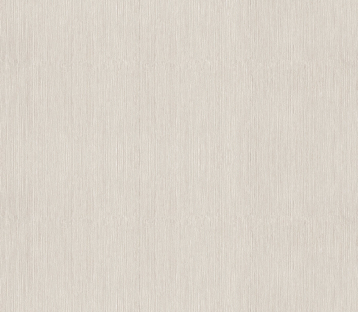 Advantage Sunshower Dove Stria Wallpaper swatch in neutral dove color with fine vertical stria texture