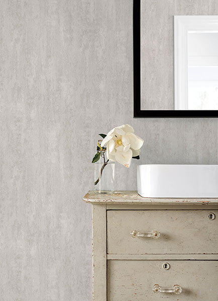 Soapstone Ivory by Advantage Distressed Wallpaper- Brewster Home Fashions 4168-19901