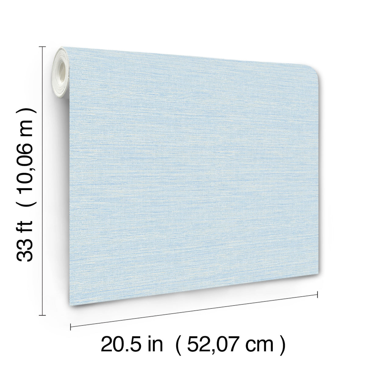 Agave Sky Blue by Chesapeake Faux Grasscloth Wallpaper – Brewster Home Fashions 4169-24283