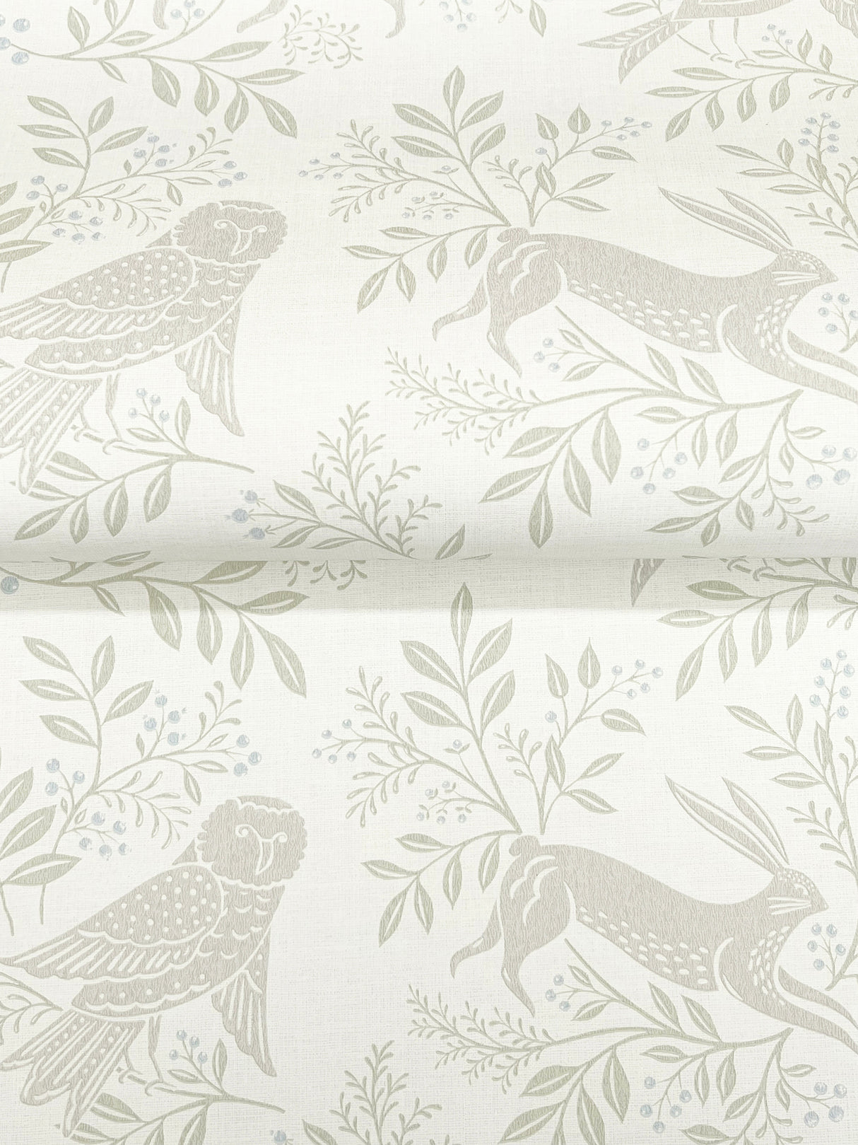 Revelry White by Chesapeake Forest Frolic Wallpaper – Brewster Home Fashions 4169-83113