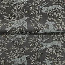 Revelry Black Forest Frolic Black by Chesapeake Animals Wallpaper – Brewster Home Fashions 4169-83114