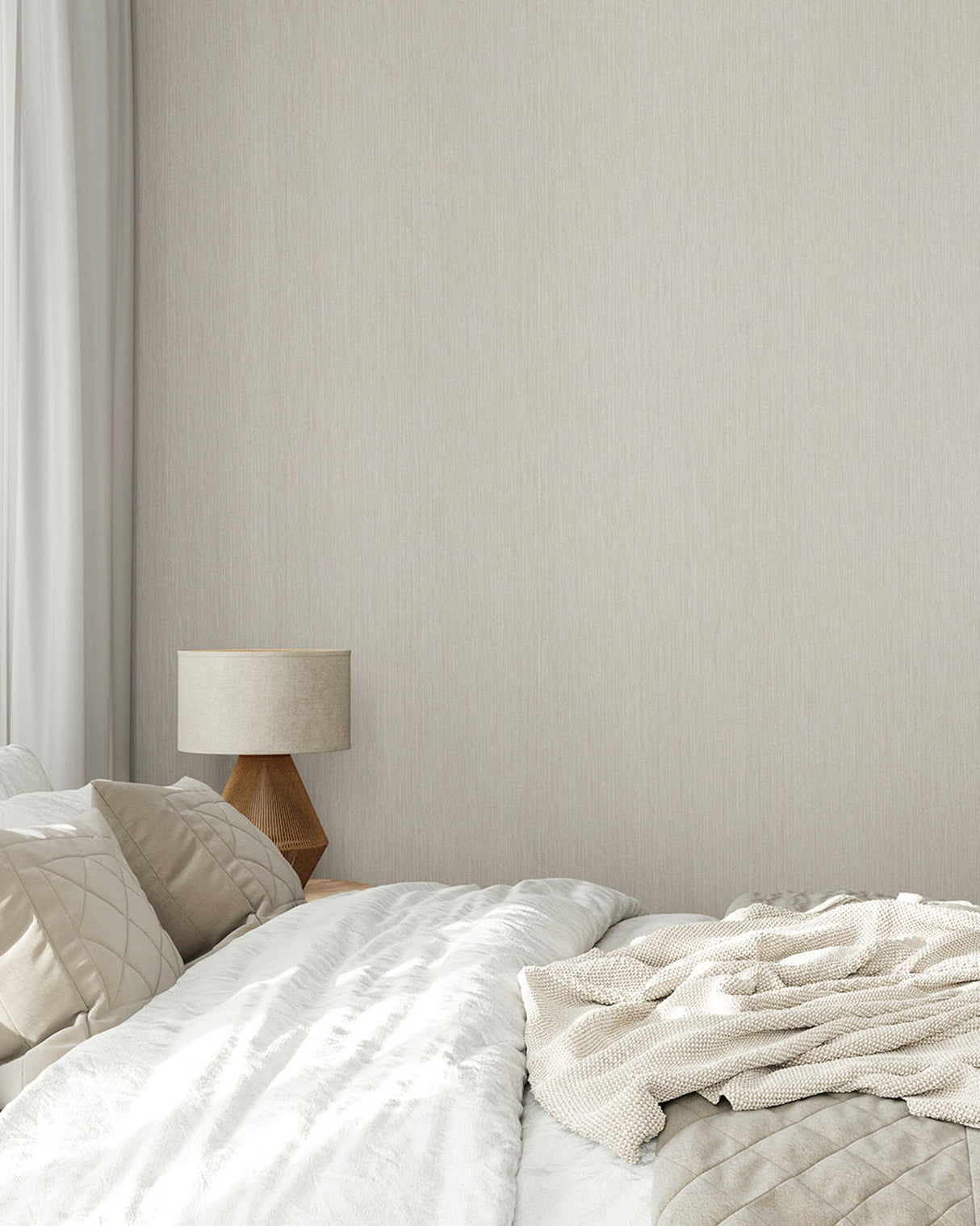 Midolin Manljus Beige by A-Street Prints Texture Wallpaper- Brewster Home Fashions 4171-17206