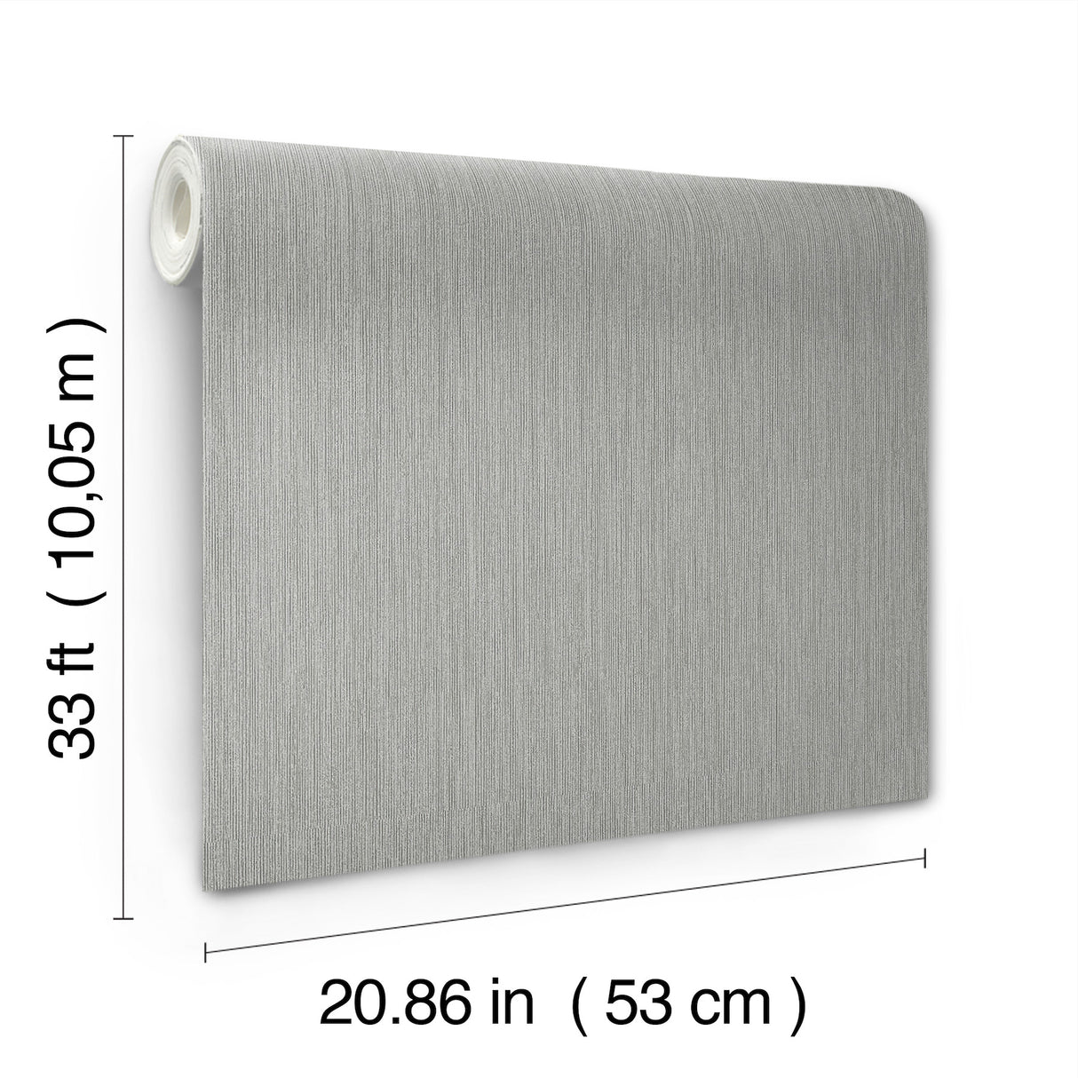 Midolin Antikgra Grey by A-Street Prints Texture Wallpaper – Brewster Home Fashions 4171-17212