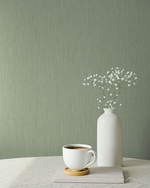 Midolin Oregano Green by A-Street Prints Texture Wallpaper – Brewster Home Fashions 4171-17220