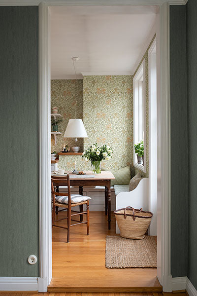 Iris Light Green by A-Street Prints Wild Gardens Wallpaper – Brewster Home Fashions 4171-82049