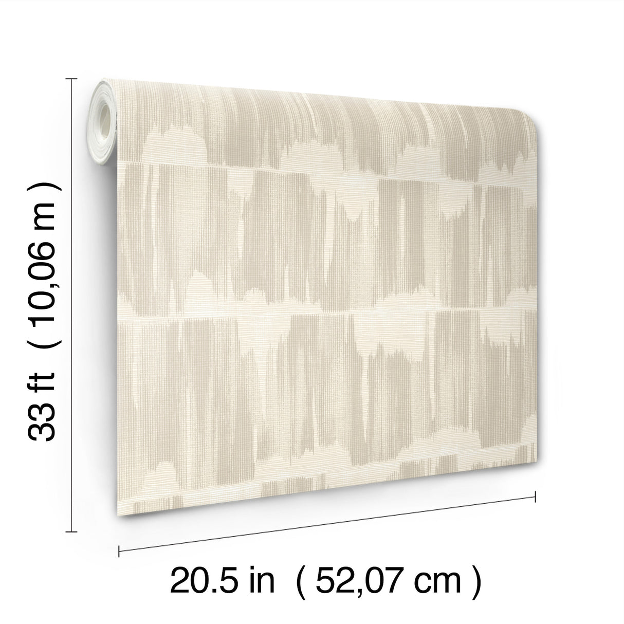 Serendipity Beige by A-Street Prints Shibori Wallpaper- A-Street Prints 4172-24345