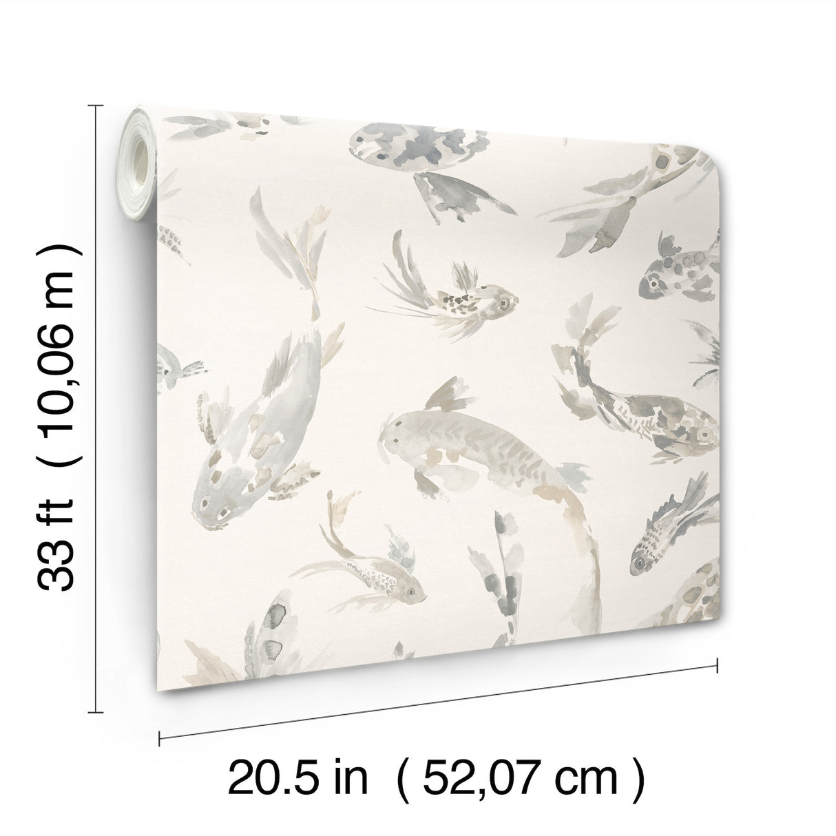 Koi Stone by A-Street Prints Fish Wallpaper – A-Street Prints 4172-27503