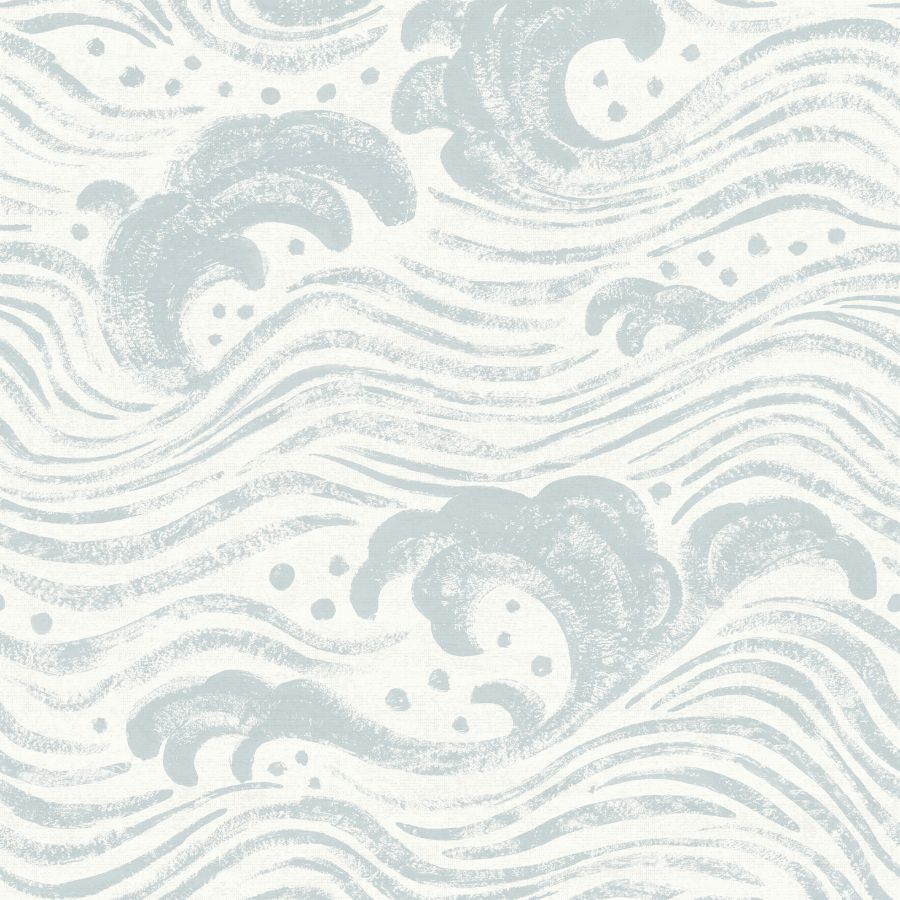 Swell Light Blue Ocean Wave Wallpaper – A-Street Prints 4172-27509