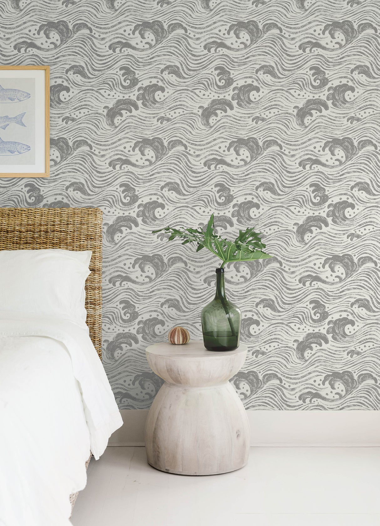 Swell Charcoal by A-Street Prints Ocean Wave Wallpaper – A-Street Prints 4172-27510