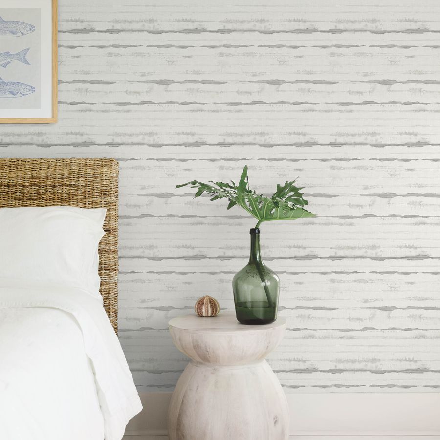 Destin Grey by A-Street Prints Stripe Wallpaper – A-Street Prints 4172-27518