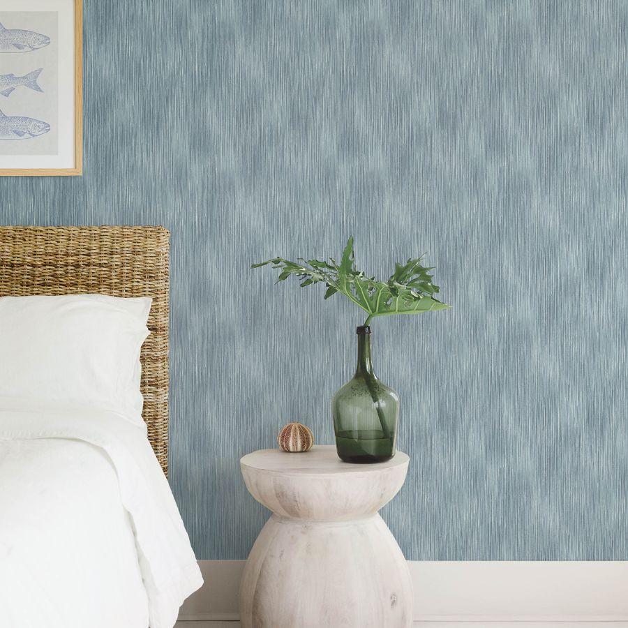 Largo Sky Blue by A-Street Prints Striated Wallpaper- A-Street Prints 4172-27523