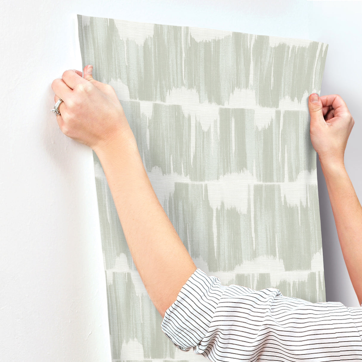 Serendipity Seafoam by A-Street Prints Shibori Wallpaper- A-Street Prints 4172-27524