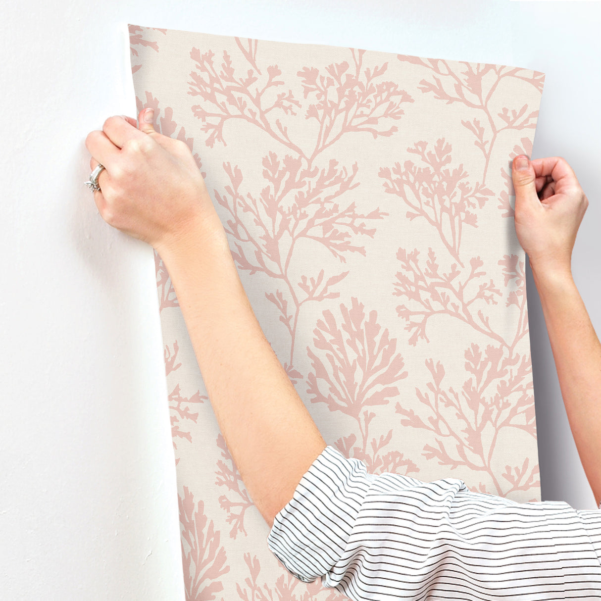 Tortuga Pink by A-Street Prints Paper Weave Grasscloth Wallpaper – A-Street Prints 4172-82000