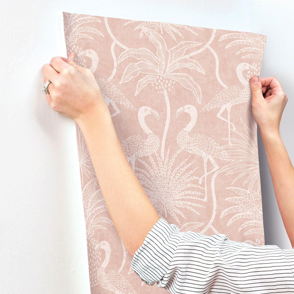 Biscayne Coral by A-Street Prints Flamingo Beach Wallpaper – A-Street Prints 4172-82007