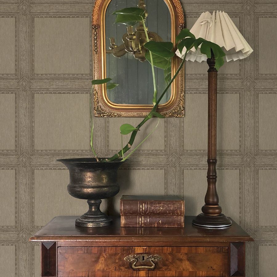 Moorland Chestnut by Chris Loves Julia Wood Panel Wallpaper – A-Street Prints 4173-27657