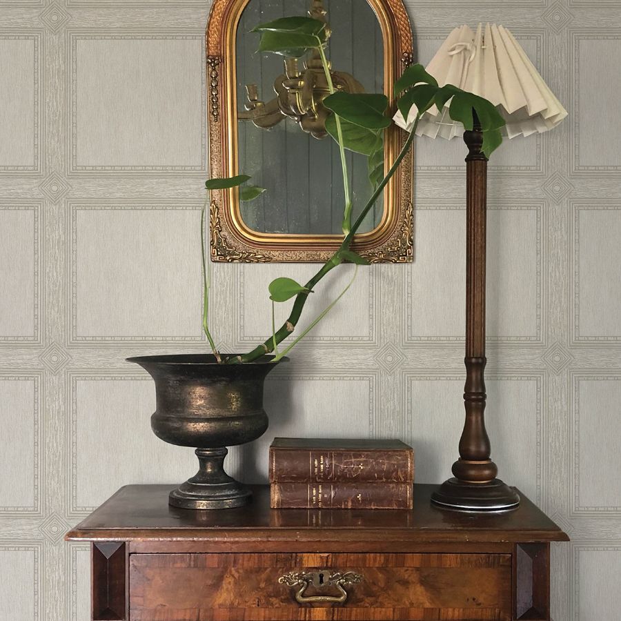 Moorland Ivory by Chris Loves Julia Wood Panel Wallpaper – A-Street Prints 4173-27658