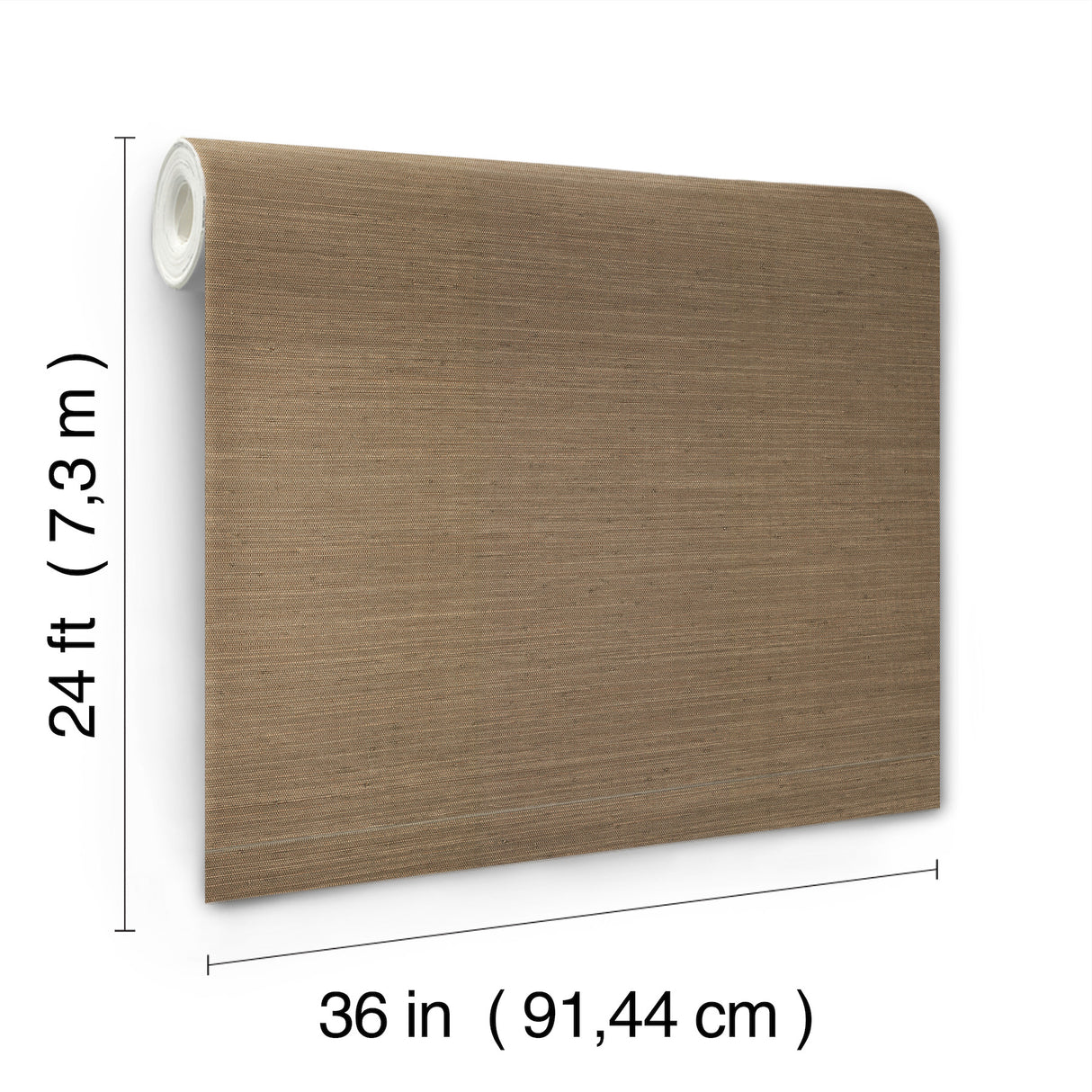 Mycroft Chestnut by Chris Loves Julia Grasscloth Wallpaper – A-Street Prints 4173-82102