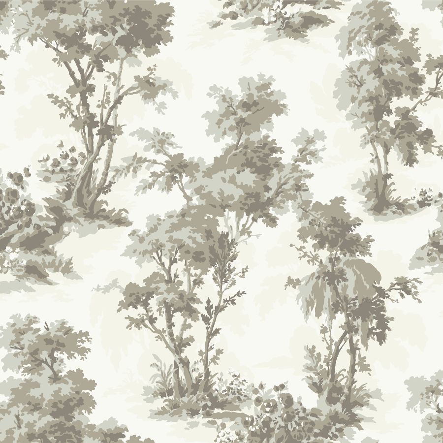 A-Street Prints Sainsbury Slate Forest Wallpaper 4173-82107 pattern close-up in slate tones