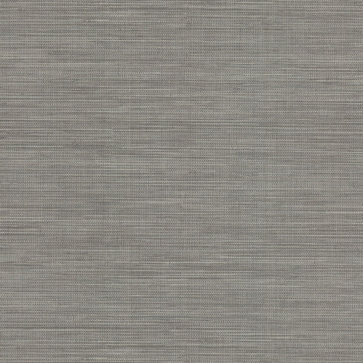 Winn Grey Faux Grasscloth Textured Non Woven Wallpaper by Warner - 4174-4606