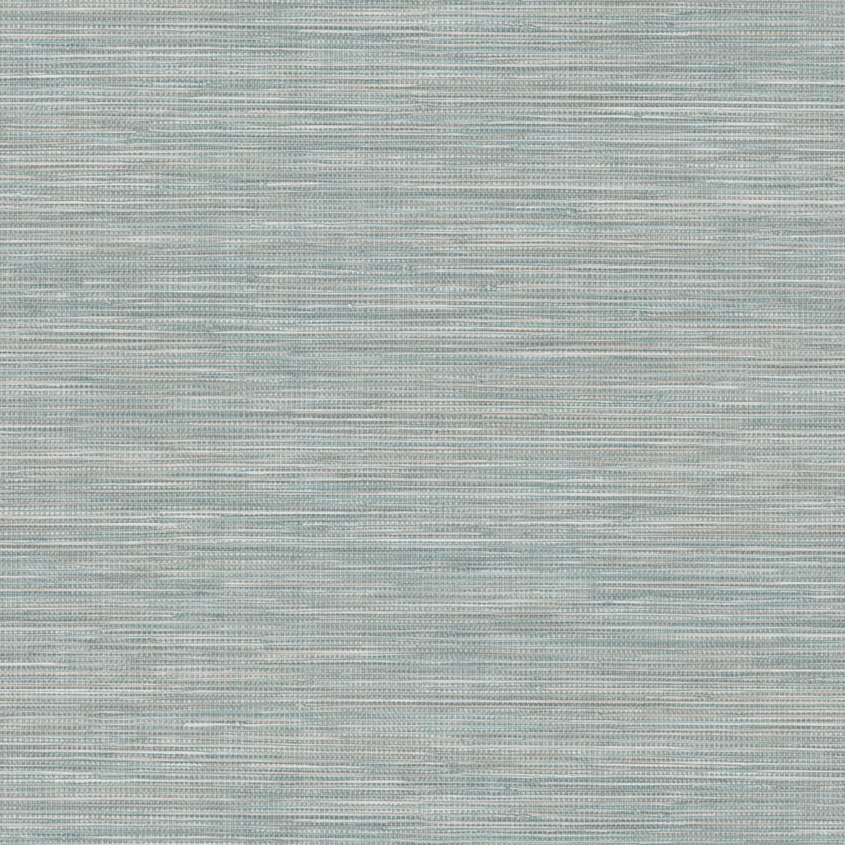 Winn Aqua Faux Grasscloth Wallpaper by Warner – SKU 4174-4609